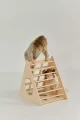 Kletterdreieck aus Holz für Kinder
