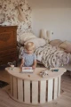 Holzwippe für Kinder mit Tischplatte Kinderzimmer