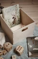Spielzeugkiste aus Holz für Kinder