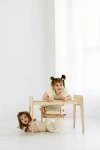 Tisch + Hochstuhl für Kinder S/M