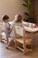 Kinder Spiel Spaß Kinderzimmer Tisch wächst mit dem Kind