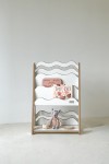 Bookcase for books and toys WAVE S
