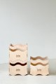 Spielzeugkiste aus Holz WAVE