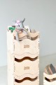 Spielzeugkiste aus Holz WAVE