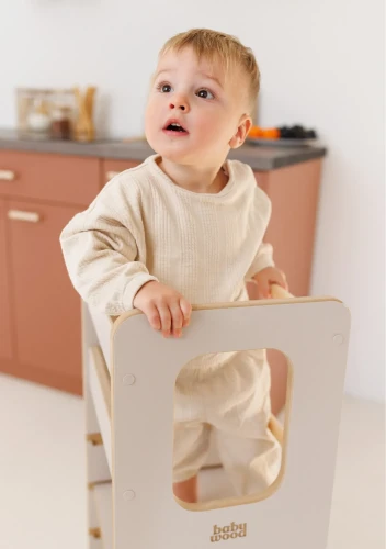 Kitchen Helper BabyWood – elegant beige