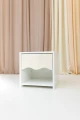 Practical bedside table next to kids bed by Babywood