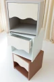 Wooden bedside table for preschooler by Babywood