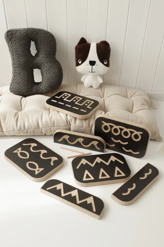 grafomotorische Tafeln Set Babywood