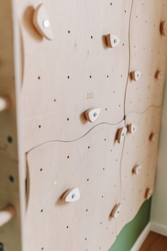 Zusätzliche Klettergriffe (4 Stk.) für modulare Kletterwand für Kinder - Babywood