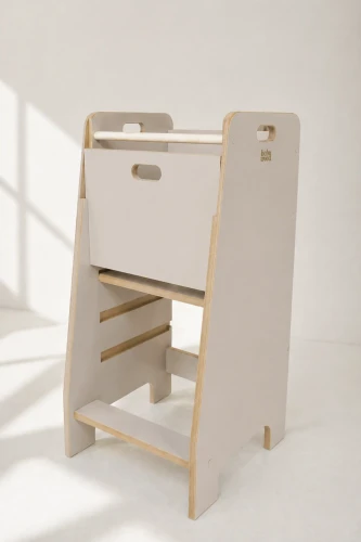 Comfort M Cashmere learning tower for children made of wood