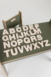 Holzbuchstaben für Kinder A-Z