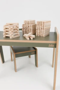Holz-Konstruktionsbausteine für Kinder